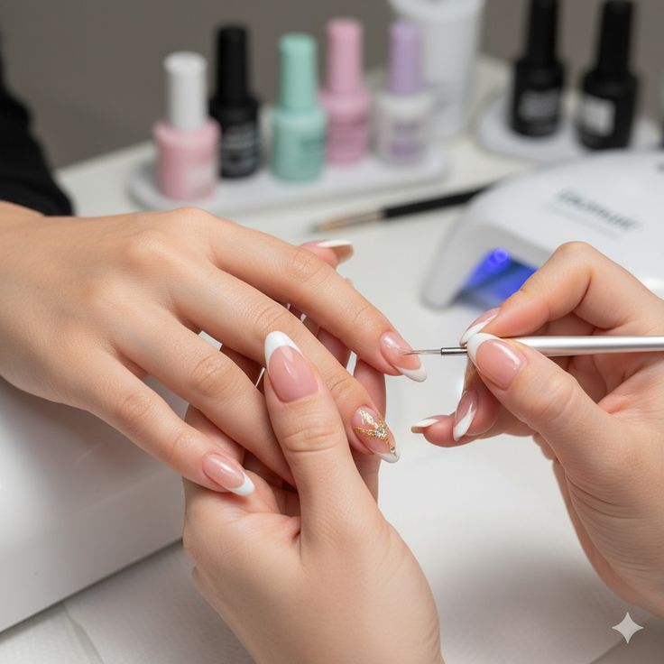 Aroma Nail Enamel Application